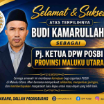 Budi Kamarullah Jadi Pj Ketua DPW POSBI Maluku Utara, DPP Dorong Pembentukan Kepengurusan hingga Tingkat Desa