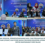 Sharing Session, Penandatanganan MoU, dan Perjanjian Kerja Sama INSTITUT STIAMI (PUSAT) dan POSBI Bahas Program Beasiswa Afirmasi Pendidikan untuk Masyarakat Suku Bajau